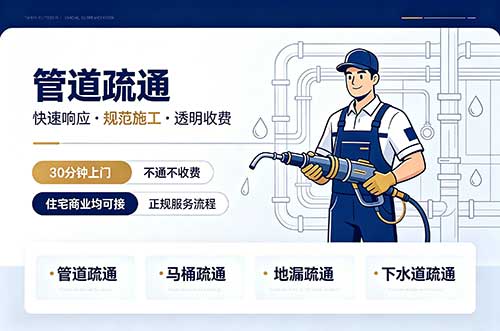 中牟管道疏通
