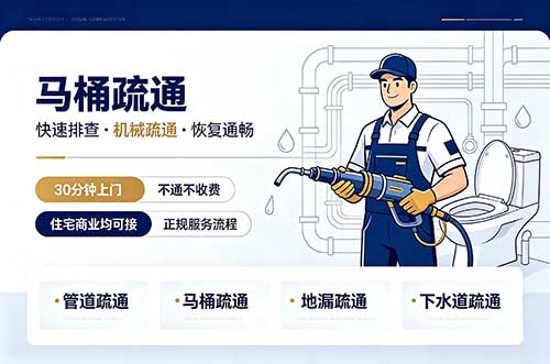 中牟马桶疏通