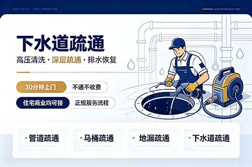 中牟下水道疏通
