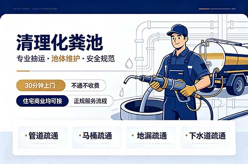 中牟清理化粪池